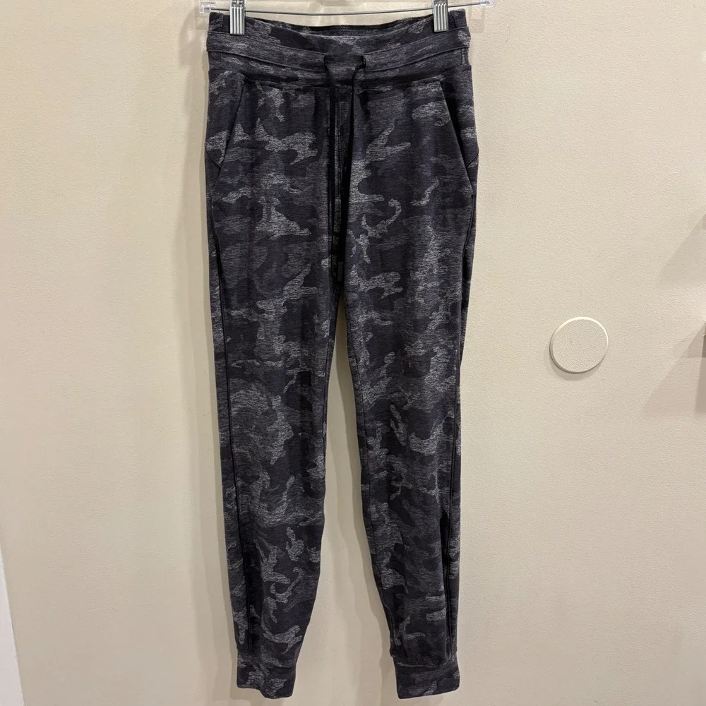 Lululemon Ready To‎ Rulu Pant Updated Incognito Camo Black Grey Joggers W5CINS 2